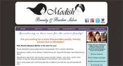 Desktop Screenshot of modishsalonnc.com